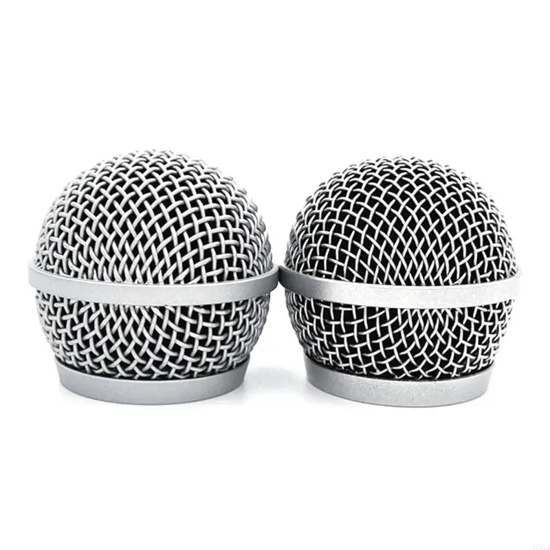 

HXBA New Ball for Head Mesh Microphone Grille for Shure PG58 PG48 Replacement Accessories