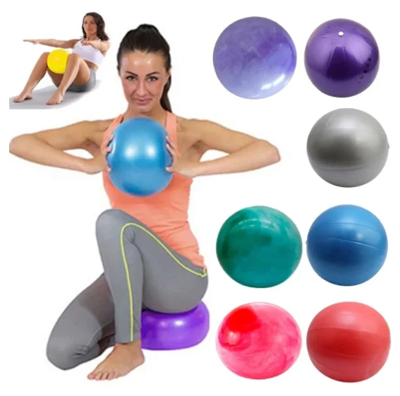 

Custom 9'' Round PVC Gym Fitness Exercise Ball Mini Yoga & Pilates Stability Ball with Personalized Logo