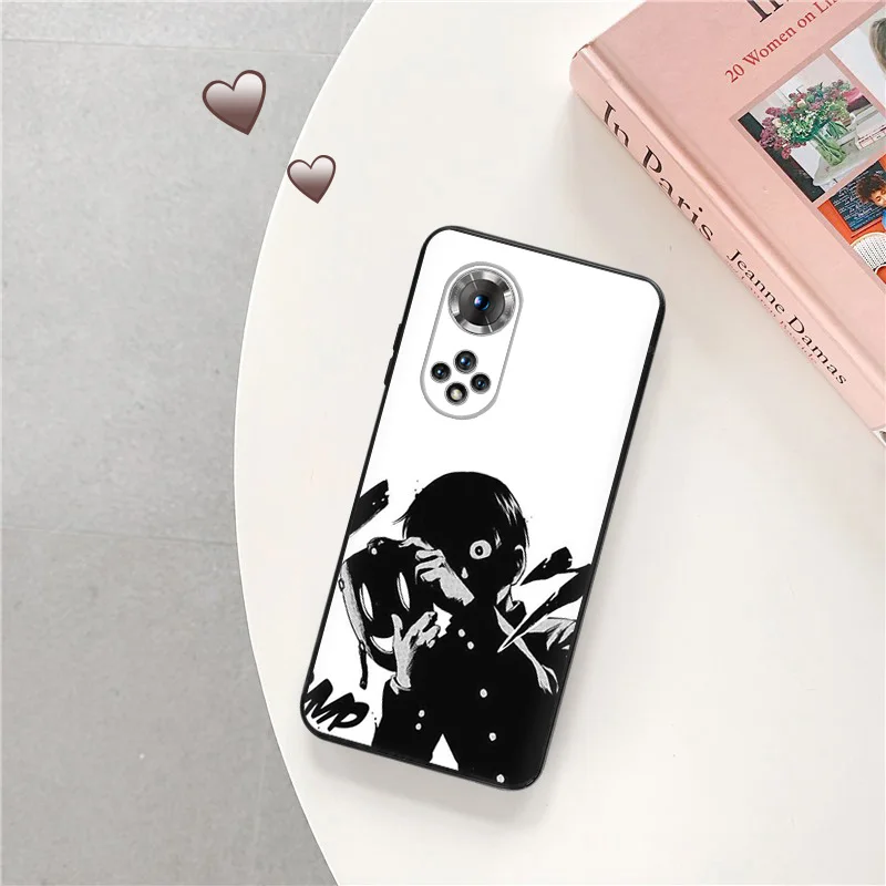 Silicone Black Phone Case for Honor x8b Magic5 x9 x7 b x6 x8 a 90 70 8x Anime High Rise Invasion Pixel 6a 7a 8a 7 6 8 Pro Cover