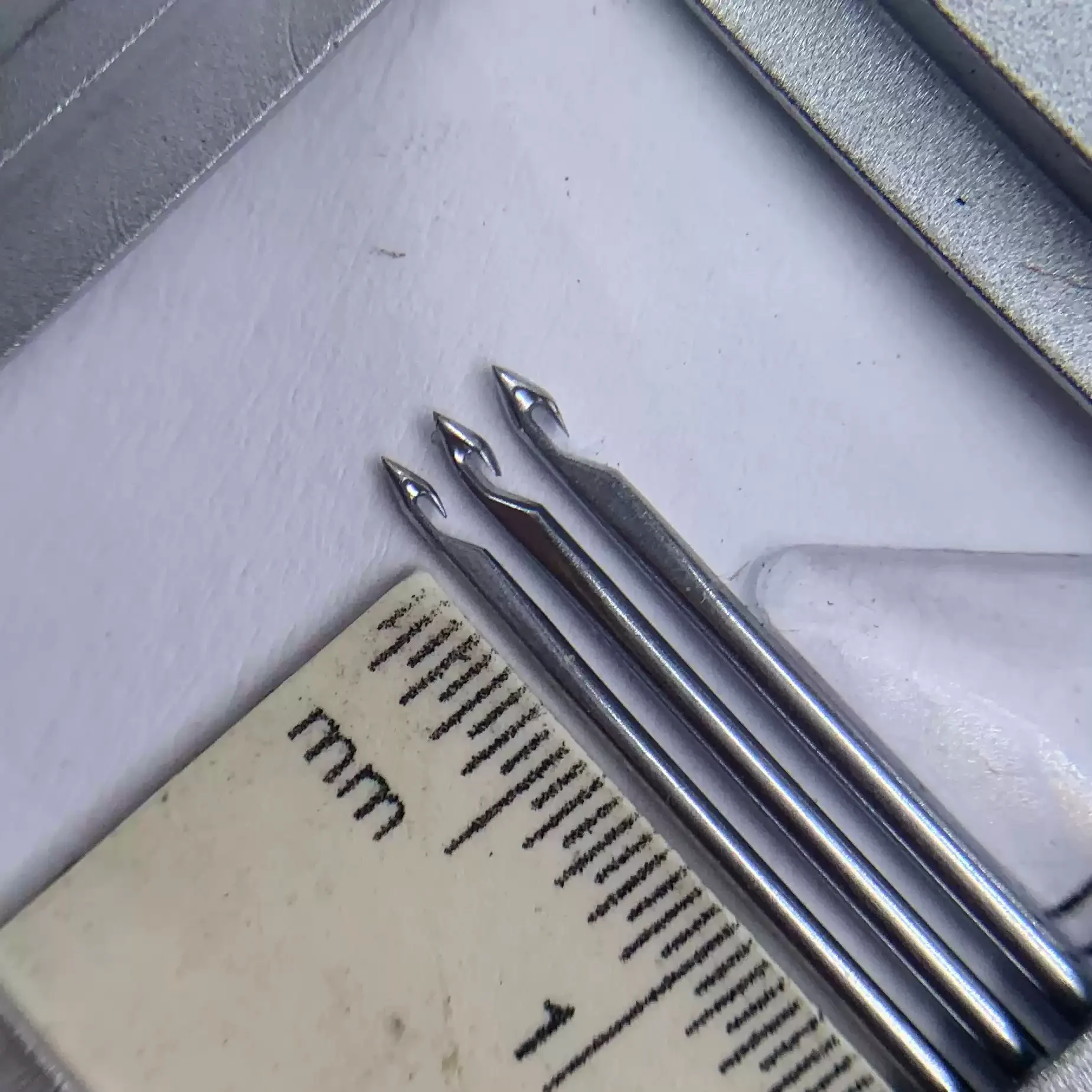 3size Hand Sewing Lesage Luneville Embroidery Needle for DIY Sewing Craft French Embroidery Hook Needle