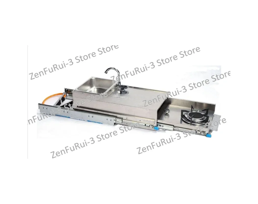 

Наружная кухонная горелка для певицы из нержавеющей стали, газовая плита для автофургона с раковиной для прицепа дома на колесах