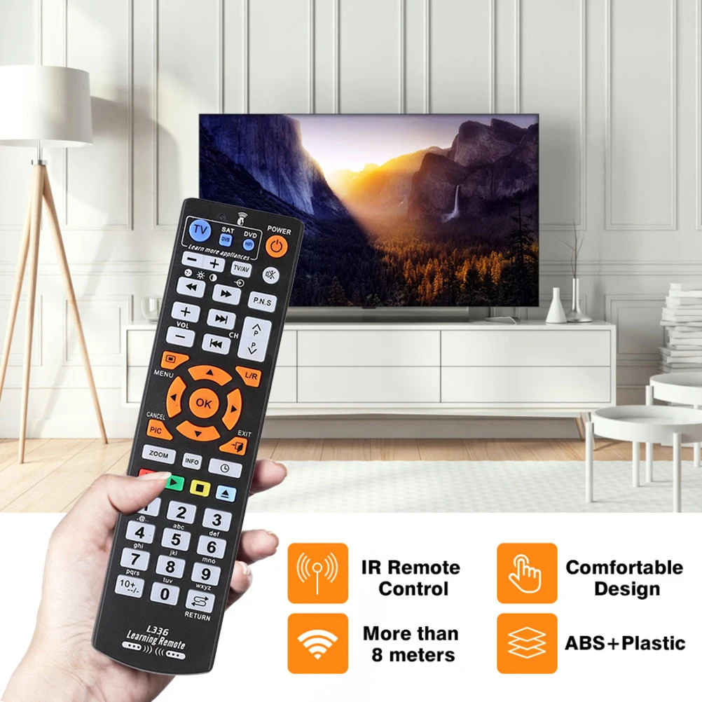 Smart Remote Control Controller With Learning Function For TV CBL DVD SAT For Chunghop L336