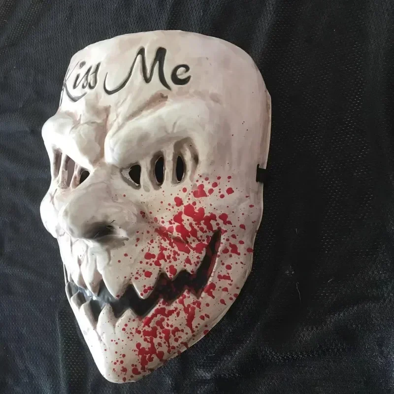 Plan de dédouanement humain 3 masque en plastique KISSME Halloween horreur cos accessoires