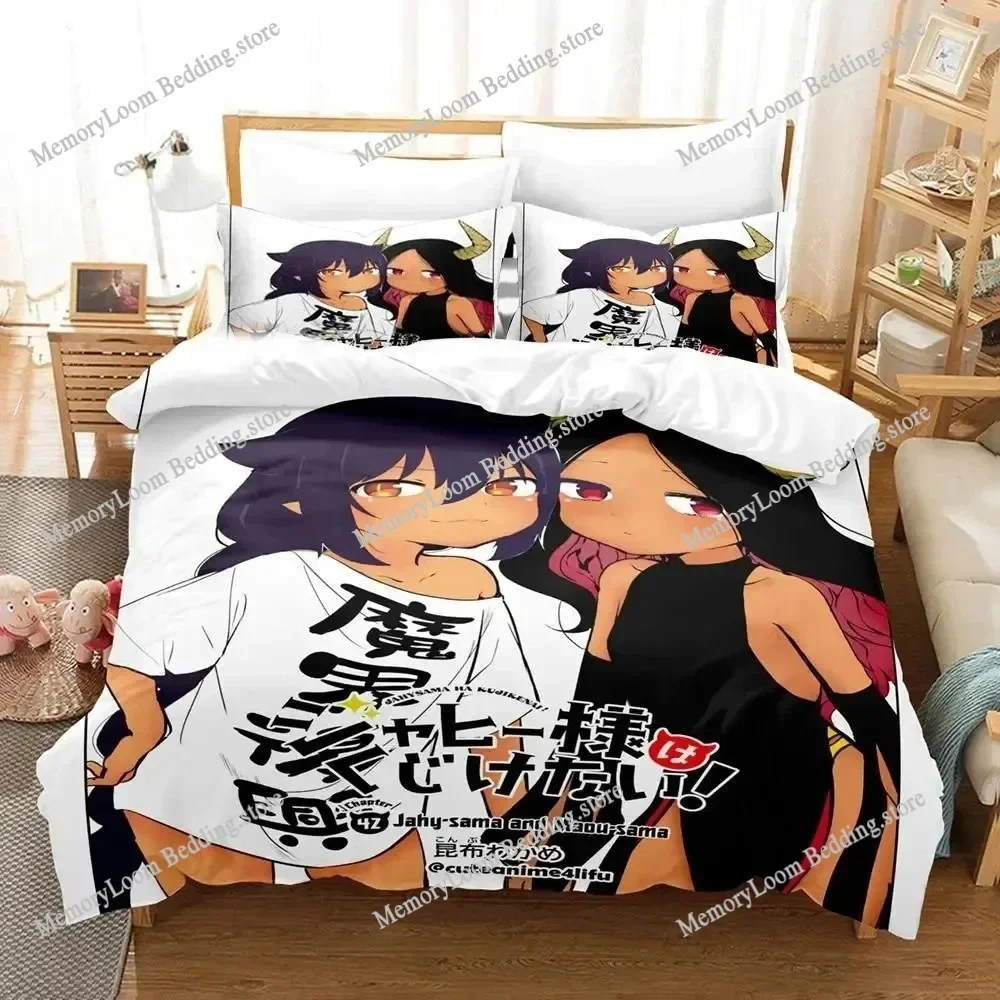 

Great Jahy Will Not Be Defeate Cartoon Poster Sheets Quilt Covers Bedding Dormitory Sheets Bedding Set Soft Warm Bedding Set