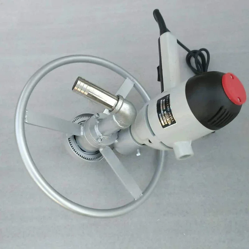 

safe Small portable household water well drilling rig 100-meter manual drilling rig Disc water well drilling rig