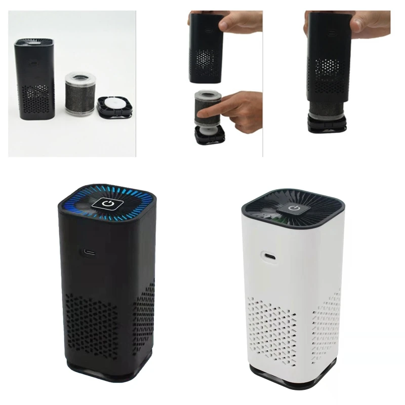 Negative Air Purifier for Removing Smoke, Pet Dander, Odors Dropship