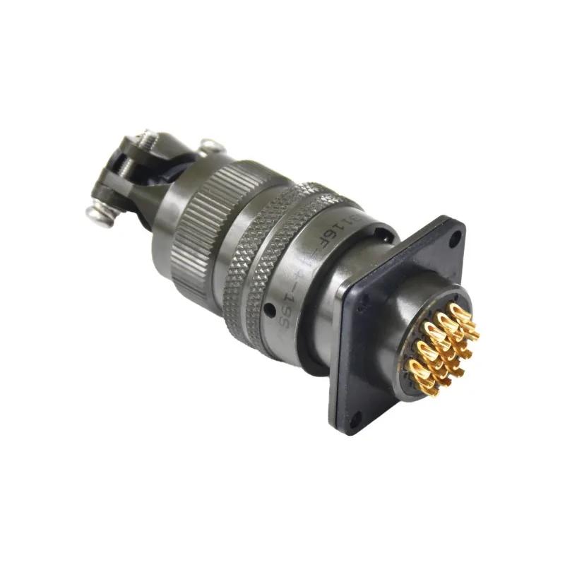 MS3116F14‑12S Bayonet Circular Aviation Connector,12‑Pin Industrial Waterproof Connector