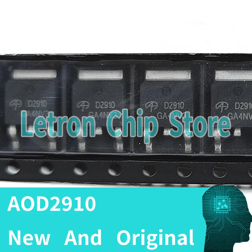 10Pcs AOD2910 TO-25…