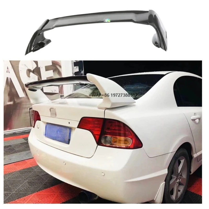 Custom Carbon Fiber Car Rear Spoiler Wing Universal Fitment Lightweight Aerodynamic Tail Fin Performance Modification Accessory
