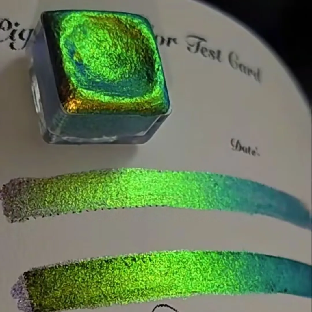 Super Shifting Chameleon Colorshift Chrome Watercolors Paint Pigment Powder