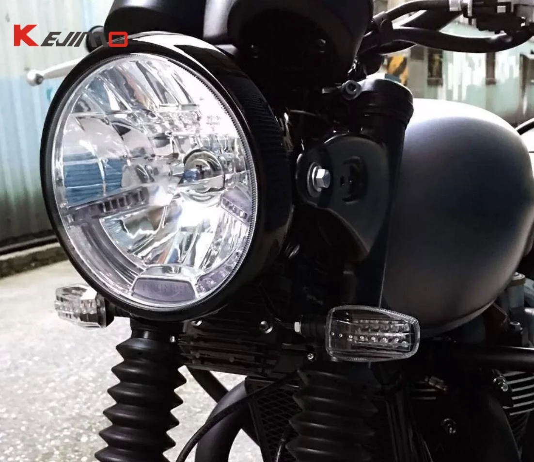 

Front Relocation Bracket For Bonneville Street Twin/Cup/T100/T120 SE Scrambler Front Indicator Turn Signal Bracket 2016-2026