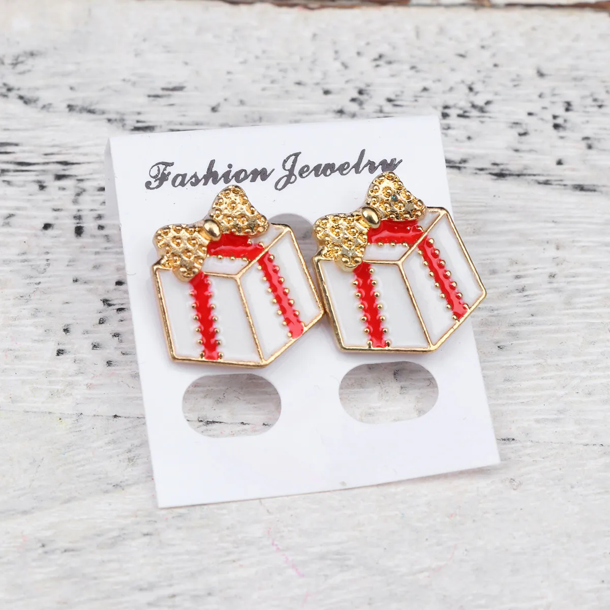 8 Pairs Christmas Earrings Set – Alloy Dangling Snowman Tree Santa Holiday Jewelry Gifts for Women