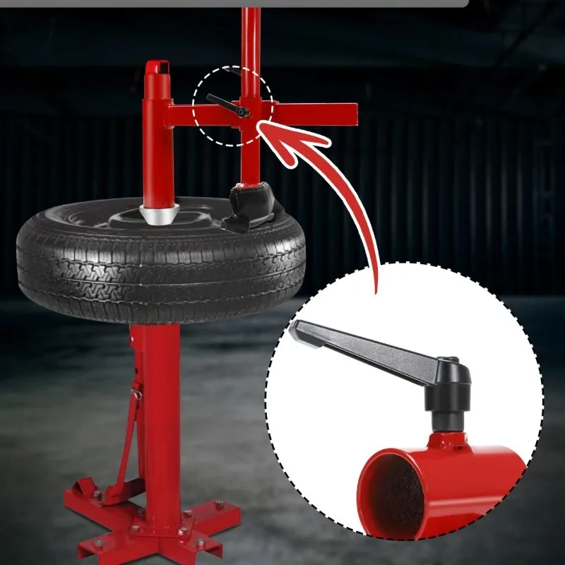 Tire Changer Duck Head with Silver Cone, Manual Tyre Mounting Demount Head Replacement Kit for Auto Motorcycle Tire Repair