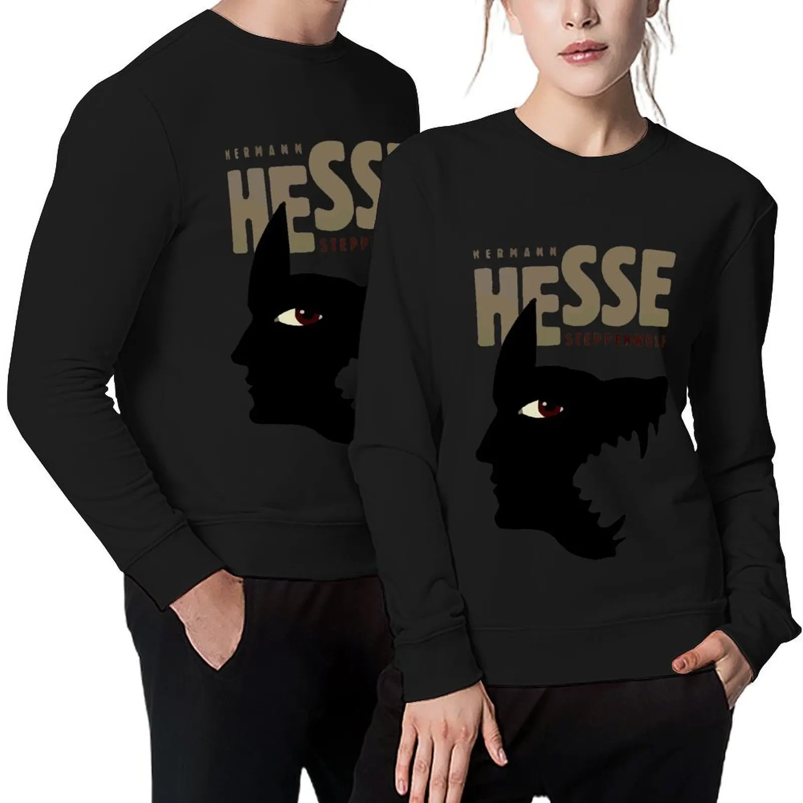

Hermann Hesse Pullover men's clothing mens designer clothes anime clothes male clothes sweatshirts for men