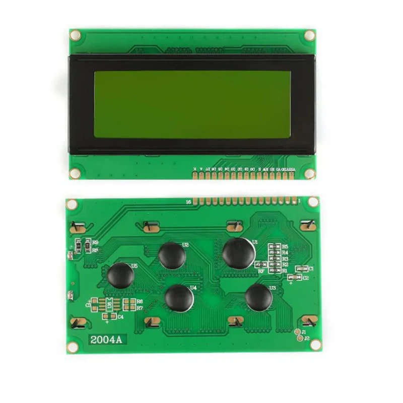 10Pcs 1602 1602A J204A 2004A 12864 12864B 12864 LCD Screen Display Module Blue Yellow-Green IICI2C 3.3V5V for Arduino