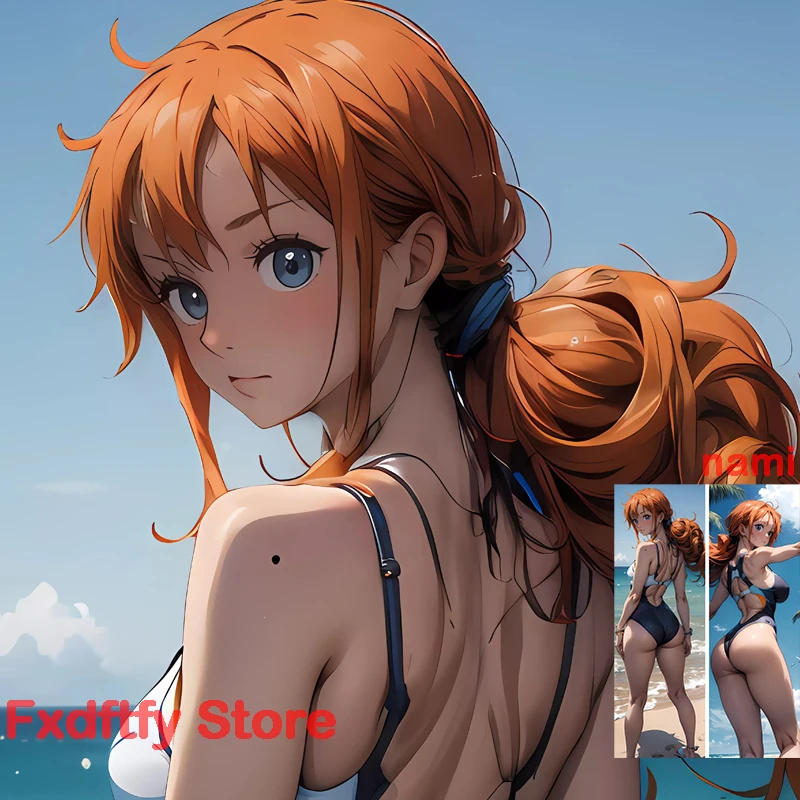 

Подушка для тела Dakimakura anime nami настраиваемая двухсторонняя наволочка в натуральную величину подушка для кровати