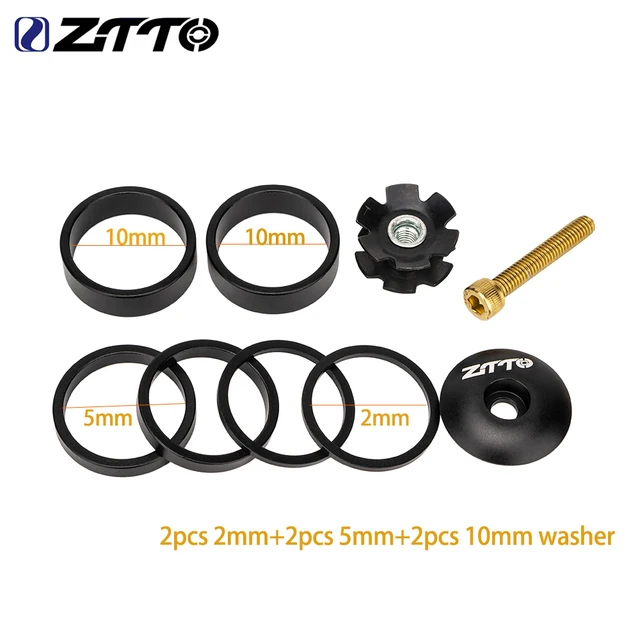 ZTTO MTB Rennrad CNC Headset 1 1/8"-1 1/2" abgedichtetes Lager 1,5 konisch 28,6 gerades Rohr Fahrradgabel internes Lenklager – Detail 38