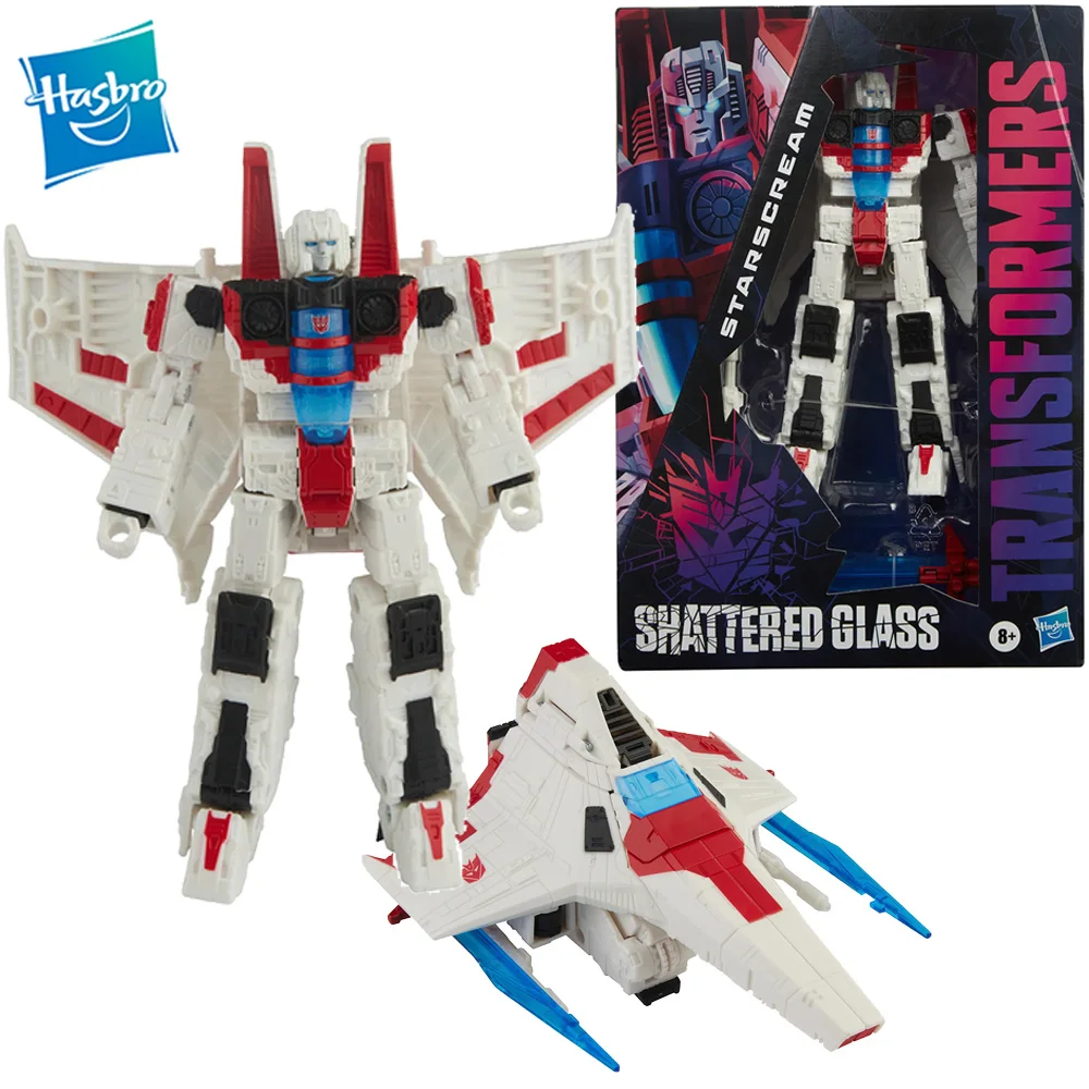 

[In Stock] Hasbro Transformers Generations Shattered Glass Collection Starscream 7-Inch Action Figure Model Gift Kid Toys F2911