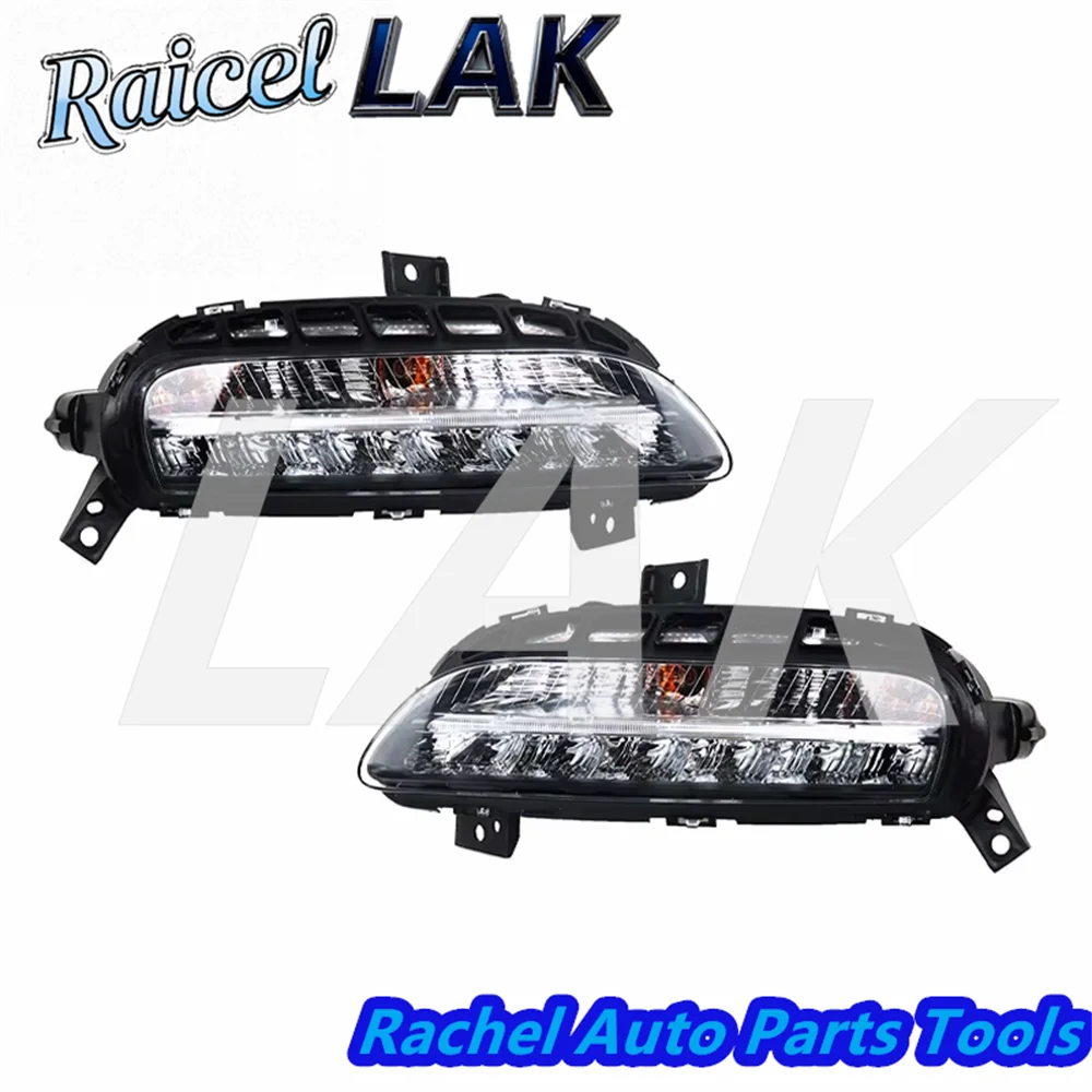 

For Porsche Panamera 2010-2013 LED DRL & Fog Lights - Front Bumper Assembly | Left/Right Part#97063108103/97063108203