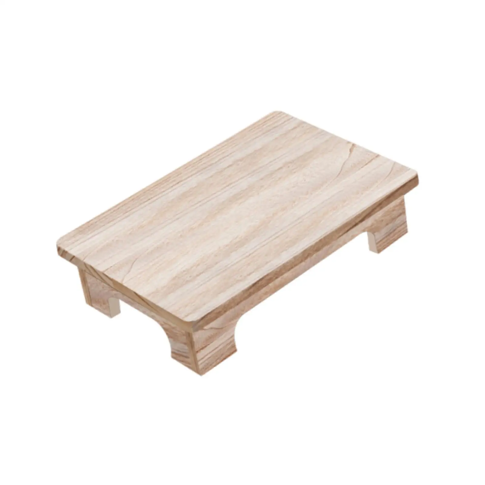 

Деревянный низкий кофейный столик высотой 10 см, современный, компактный, легкий, элегантный, для подоконника, для сидения на полу