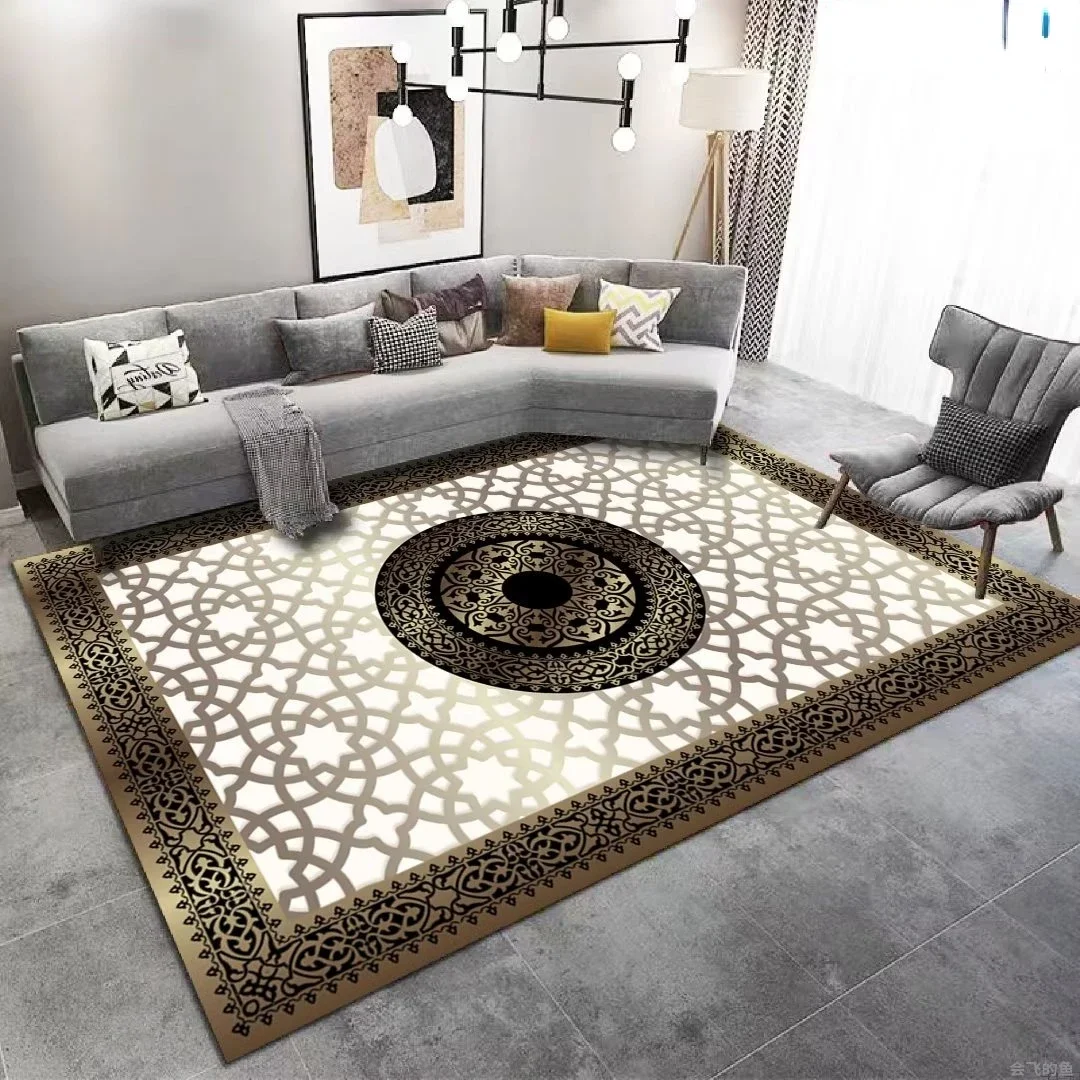 Luxury Nordic Style Carpets for Living Room Soft Bedroom Bay Window Mat Home Decoration Lounge Carpet Customizable Floor Rug