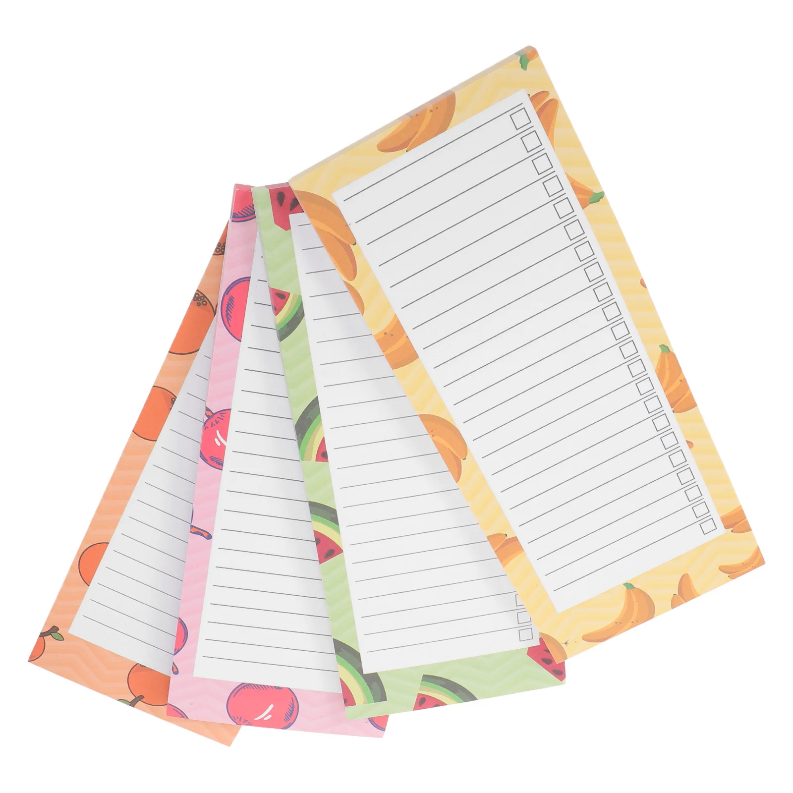 4Pcs Magnetic Grocery List Notepads Tear Off Refrigerator Notepad Planning Memo Pad Fridge Shopping Magnet Pad