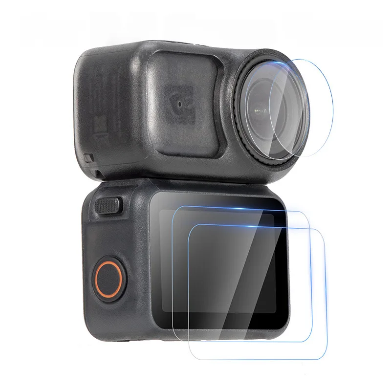 واقي شاشة DJI Osmo Nano من الزجاج المقسى فائق الوضوح، طبقة عدسة الكاميرا، مضاد للخدش، عبوة ملحقات عالية المتانة #3