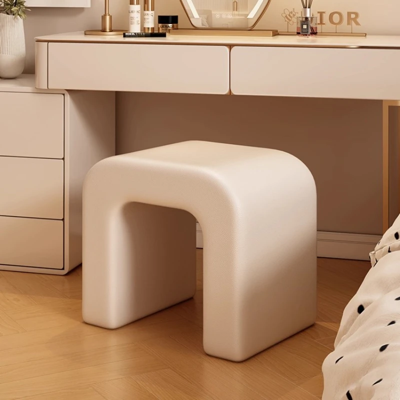 

Интерьерный минималистичный туалетный столик, удобный современный модный элегантный табурет середины века, роскошный дизайн, креативная мебель для спальни