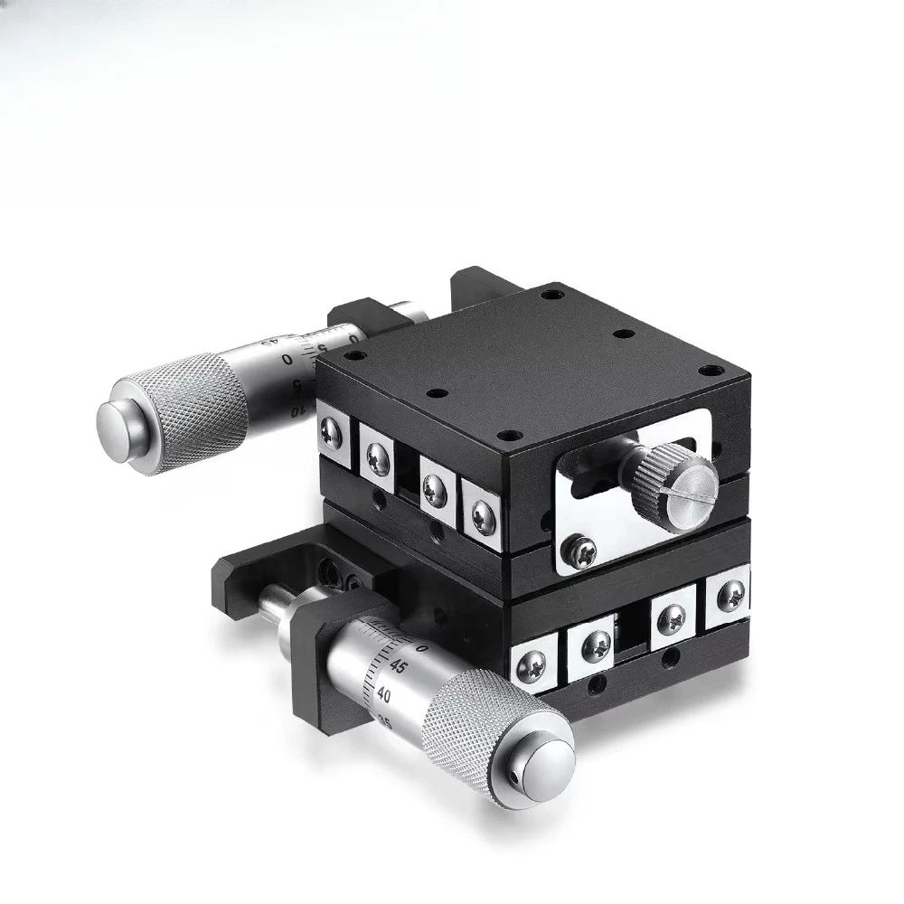 AGXY40 40*40mm XY-axis CNC Machine Aluminum Alloy 6.5mm Travel Huge Load Capacity Low Cost High Linear Guide Blocks High