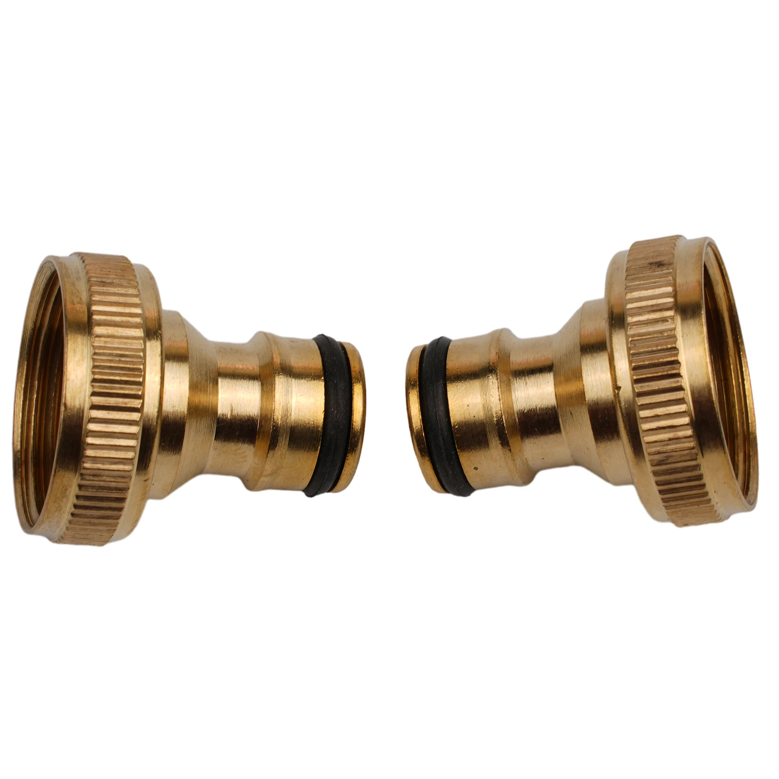 

Tap Thread Connector Quick Adaptor Water Pipe 1.57*1.18in 2PCS 3/4" To 1/2" 4*3cm Brass Faucet Fitting Quality