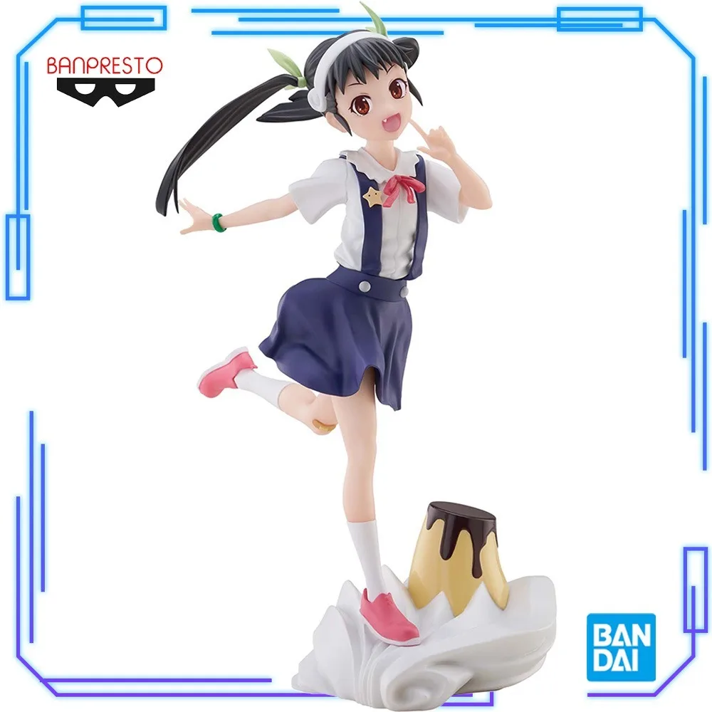 

В наличии Bandai, оригинальная серия Banpresto Monogatari ESPRESTO Sweet Bloom Hachikuji Mayoi, 22 см, модель игрушки, фигурки, подарок