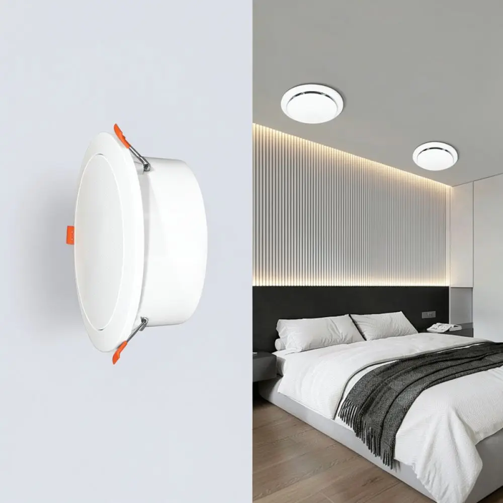 Round Air Vent Grille Abs Ventilation Cover Spring Clip Duct Diffuser For Muye Ventilation System Indoor Exhaust Fan Outlet