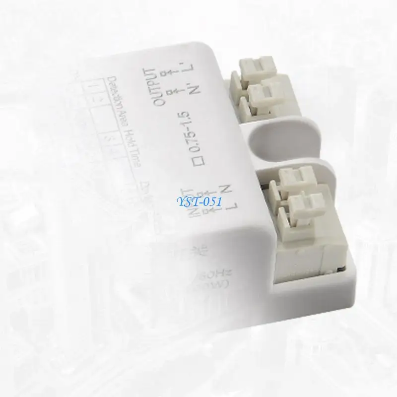 

E15A Microwave Radars Motion Sensors High Sensitive Motion Sensors Light Switches Long Distance Microwave Detector Switches