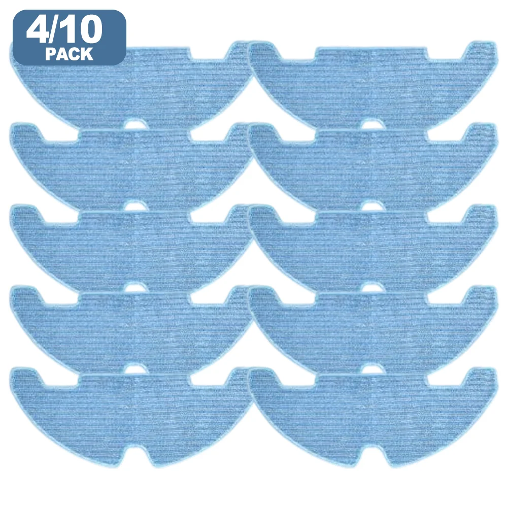 

4/10pcs Vacuum Replacement Mop Cloths For Lefant M330 Pro Robotic Vacuum Cleaner Microfiber Mop Cloths