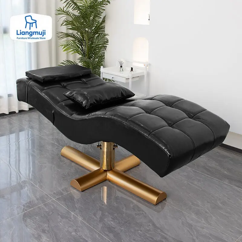 

Modern Beauty salon facial skin care chair Massage table curved lash Beauty bed salon equipment furniture massage table portable
