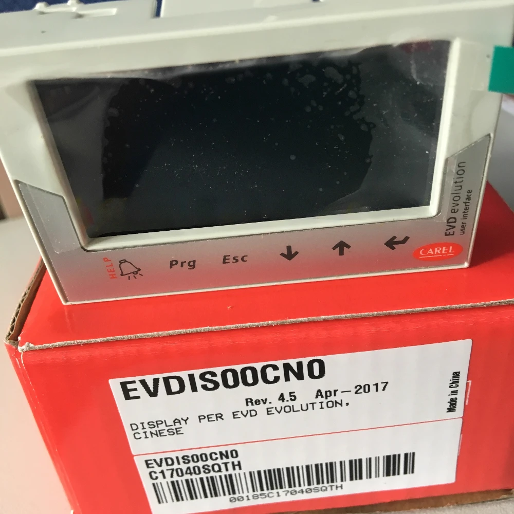 

CAREL EVDIS00RU0 Driver Module Display Screen Handheld Operator