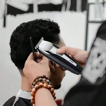 미니 다기능 이발사 전문 남성용 전기 이발기, USB 충전 무선 휴대용 수염 트리머