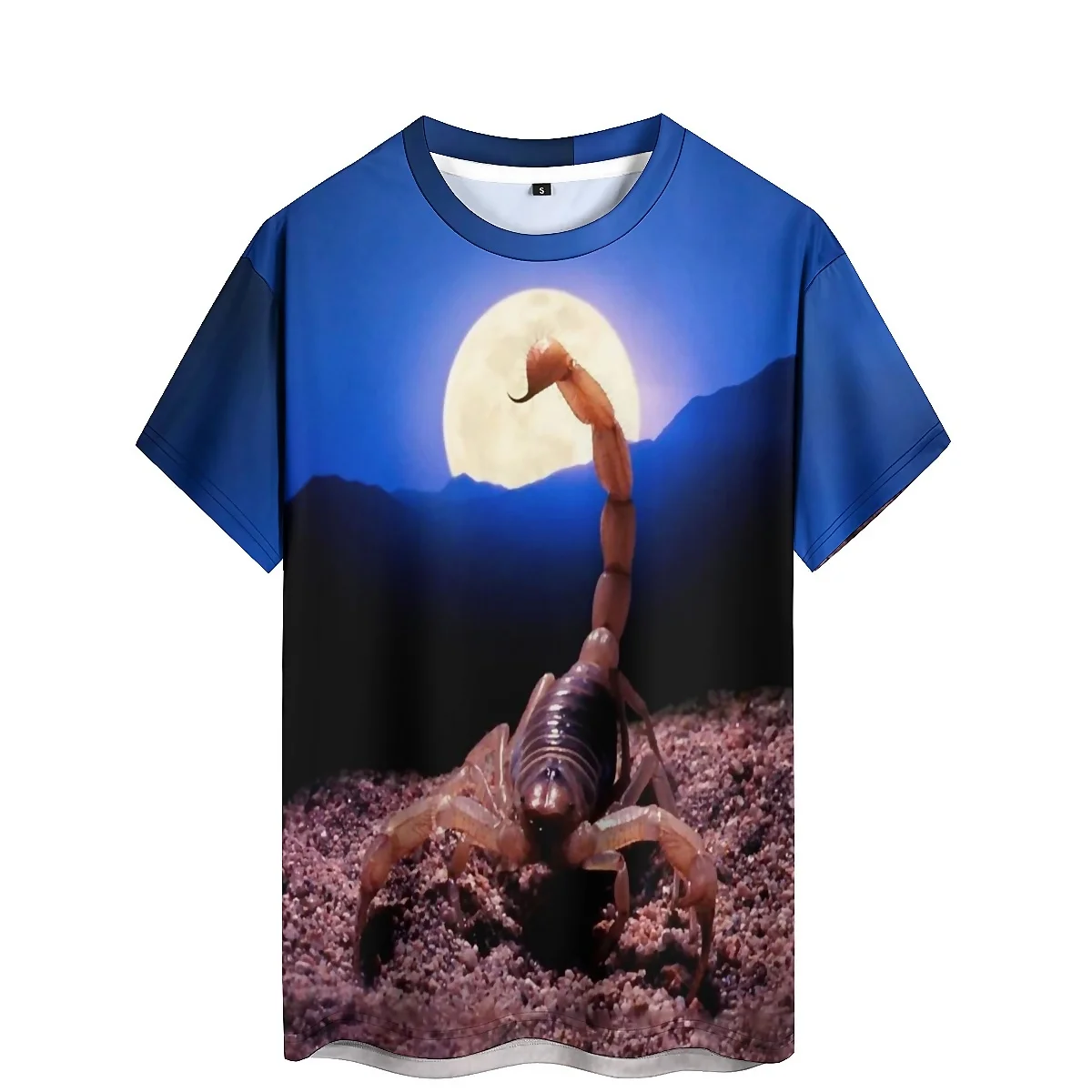New Personalized Rainbow Print Men's 3D Printed Short Sleeve T-Shirt - Pajama & Couple Outfit