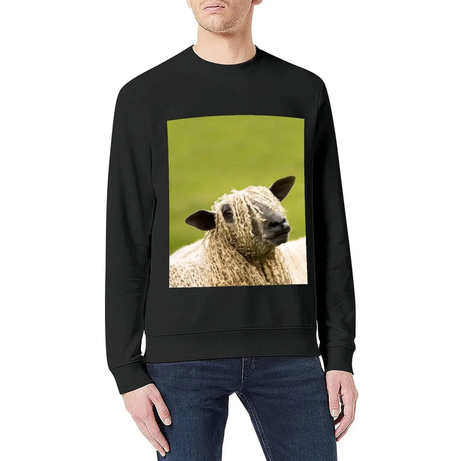 Wensleydale Sheep Pullover abbigliamento anime vestiti autunnali coreani felpa da uomo in stile giapponese set felpa oversize