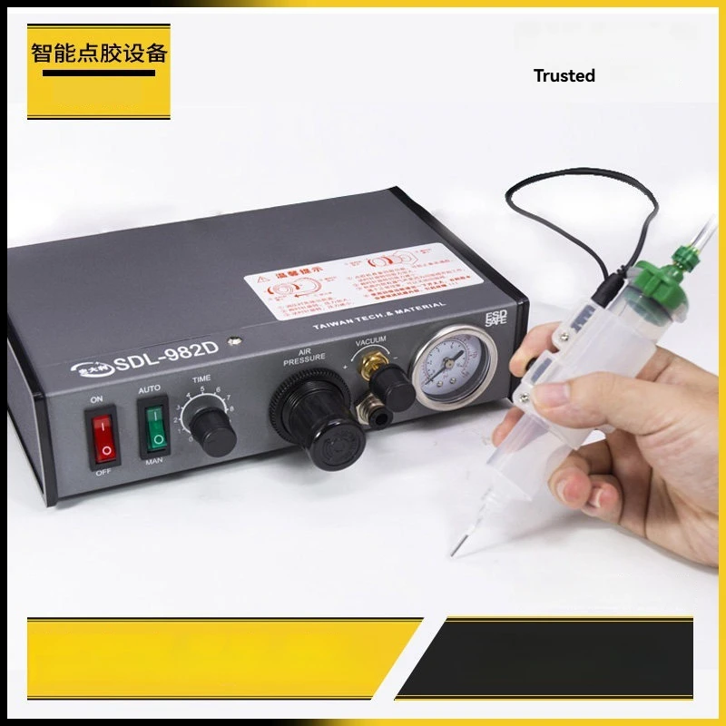 

Precision Automatic Dispensing Machine Pneumatic Silicone Glue Filling Glue Machine Handheld Glue Injection Machine