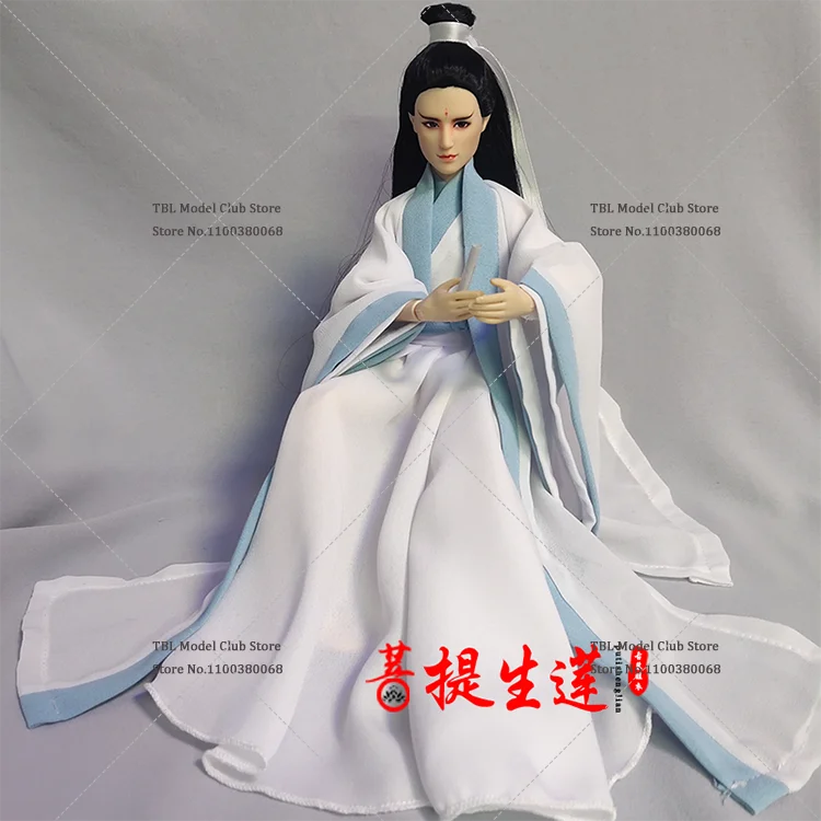 In Stock 1/6 Chinese Gentleman Swordsman Vintage Martial Arts Assassin Cosplay Hanfu For 12inch Male Soldier Action Figure Doll