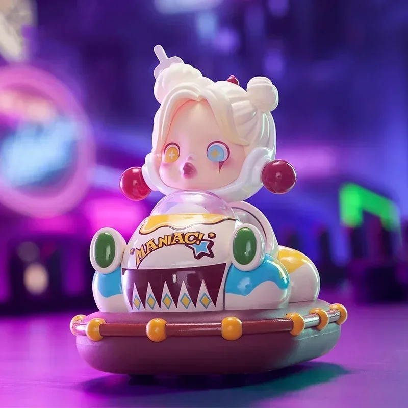 

POP MART бампер автомобильная серия 100% оригинальная слепая коробка-сюрприз Mystery Box милые аниме фигурки украшения фигурки куклы