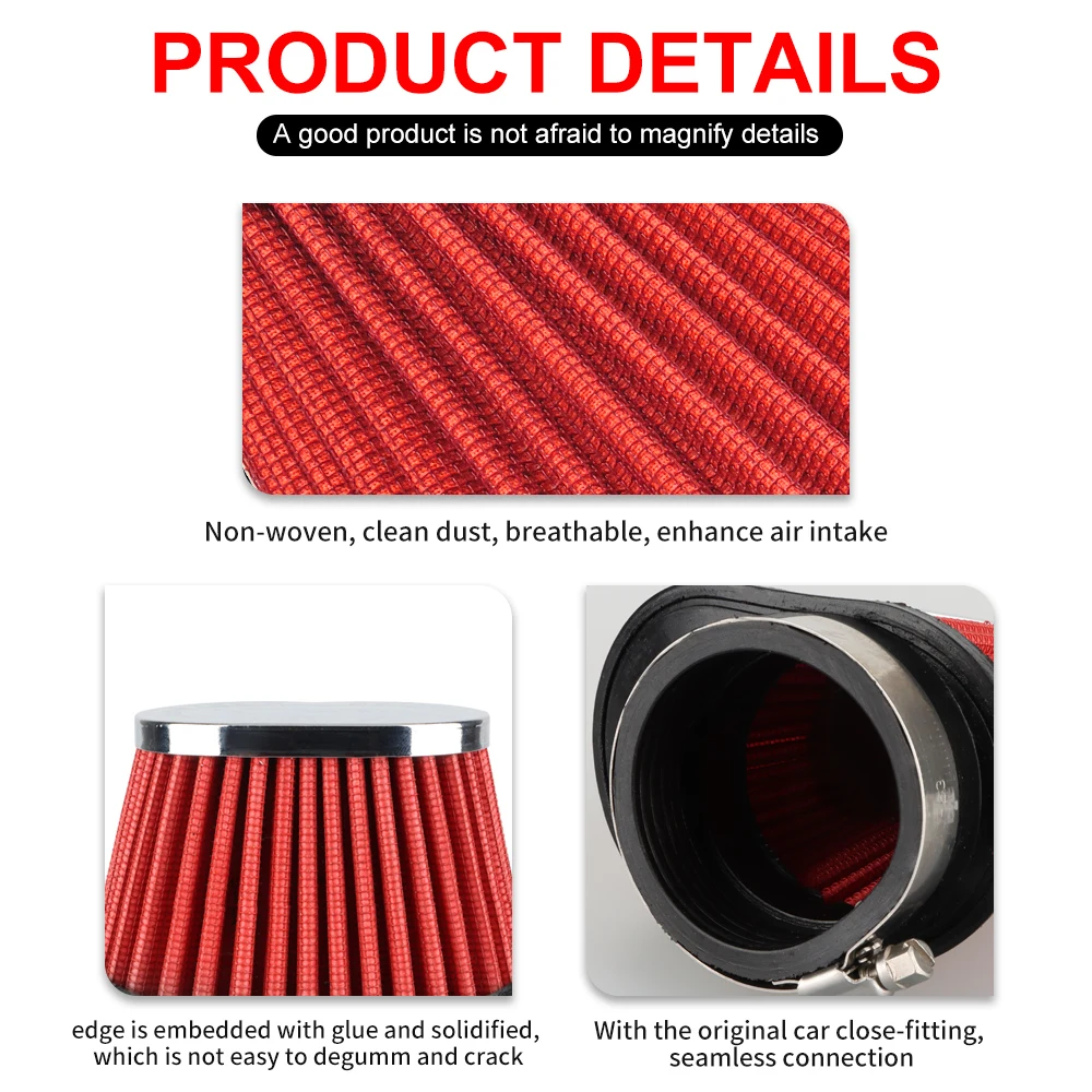 NIBBI Motorrad PWK Racing Vergaser 30/32/34mm Power Jet Carb 55mm Luftfilter Kit für Yamaha Suzuki Pitbike 250cc-400cc Motor – Detail 10