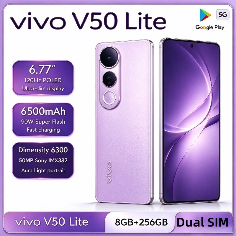 OPPO A5 Pro 5G Global Version Smartphone 6.67' 120Hz Display 5800mAh Battery 45W Fast Charge AI Dual Camera Dual SIM 8GB+256GB