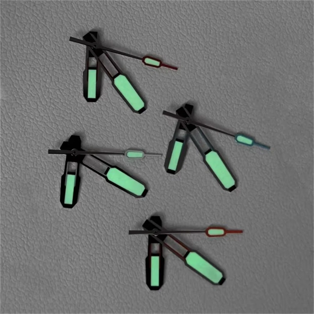 

Светящиеся стрелки для модифицированных механических часов NH35 / NH36 / NH38 / NH70 / NH34 / 4R / 7S, зеленые, для дайверских часов