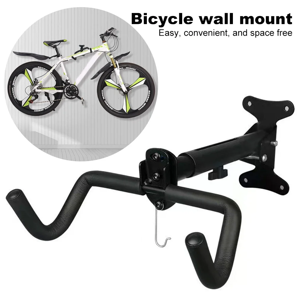自転車壁掛けホルダー-自転車壁掛けハンガー-サイクリングラック-壁掛け式自転車ハンガー-家庭用省スペース-ロードバイク・マウンテンバイク吊り下げ用