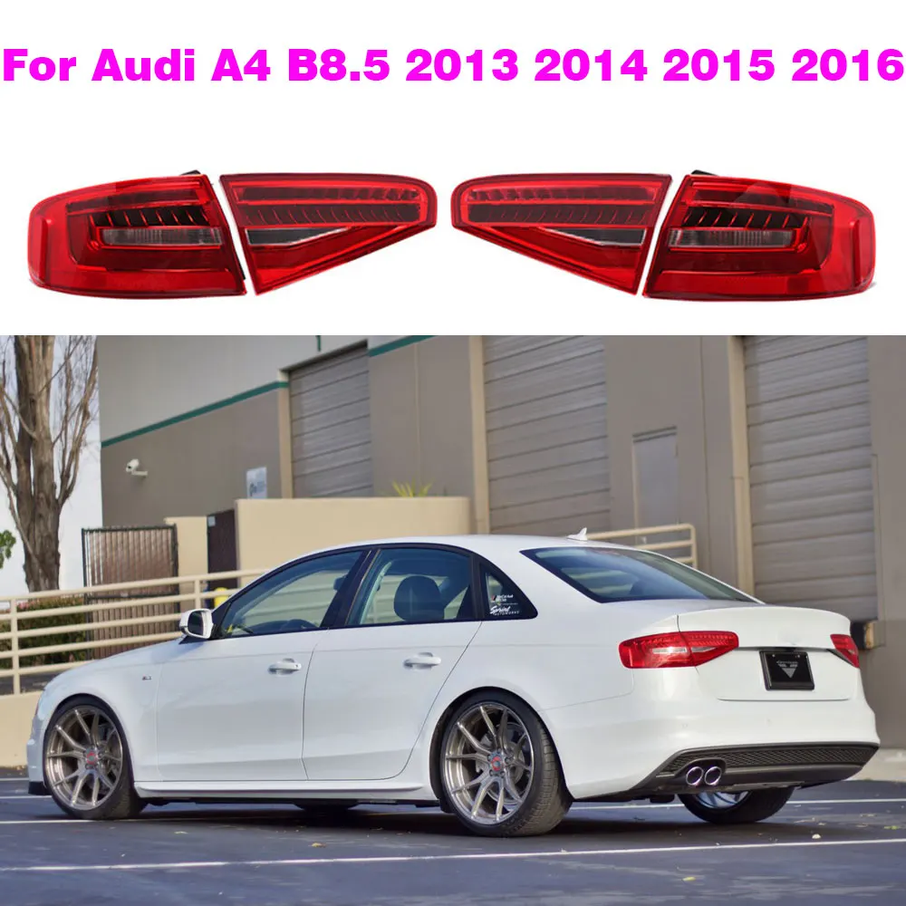 Rear Tail Light Lamp Brake Lamp Assembly For Audi A4 B8.5 2013 2014 2015 2016 8K5945093AC 8K5945094AC