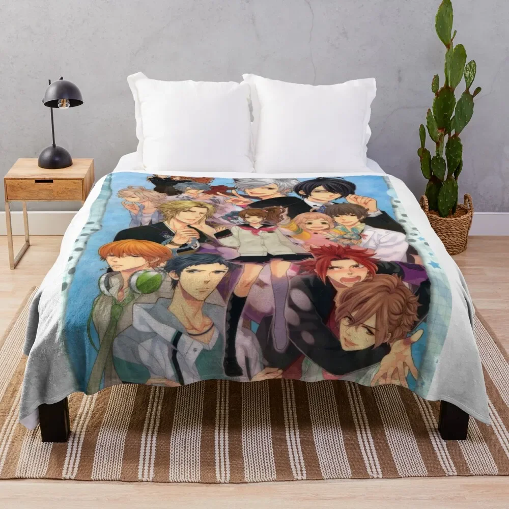 Brothers Conflict Throw Blanket Hair decorative Luxury Brand Flannel Blankets