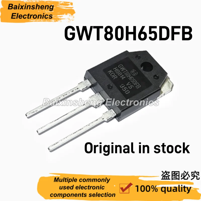 

10/20/30pcs Original STGWT80H65DFB GWT80H65DFB TO-3P 650V80A IGBT high-power single tube commonly used in welding machines