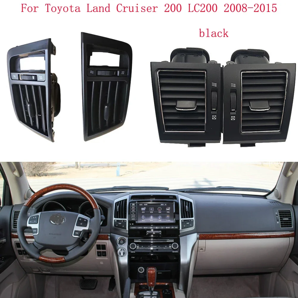 

For Toyota Land Cruiser 200 LC200 2008 2009 2010-2015 Car A/C Air Conditioner Outlet Air Fresh Grill outlets Grill